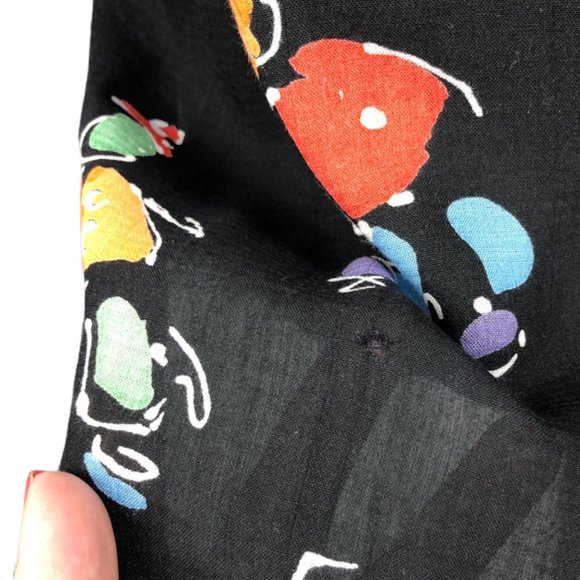 VTG Funky Graphic Platinum Dorothy Schoelen Tank S - Picture 10 of 10